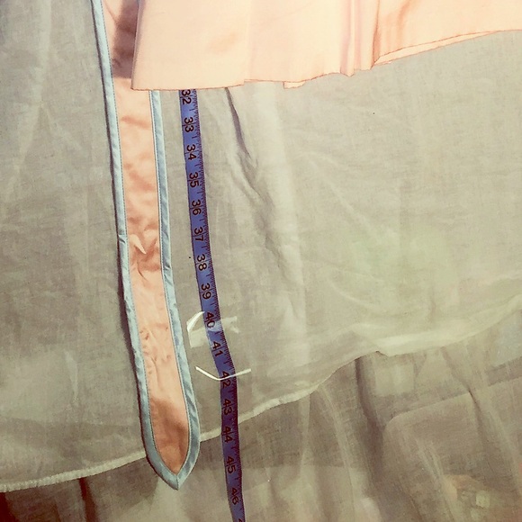 Tocca strapless dress with tie sash. - Picture 6 of 6