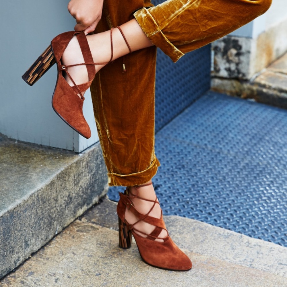 *Last Call* [Free People] Nouvella Wrap Pump