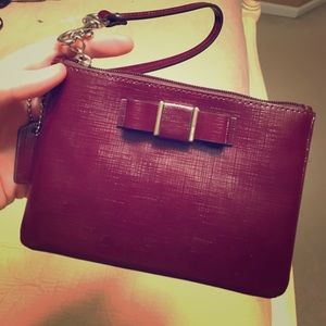 Coach wristlet
