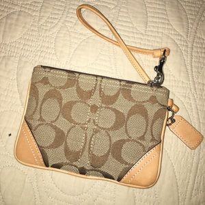 Coach wristlet