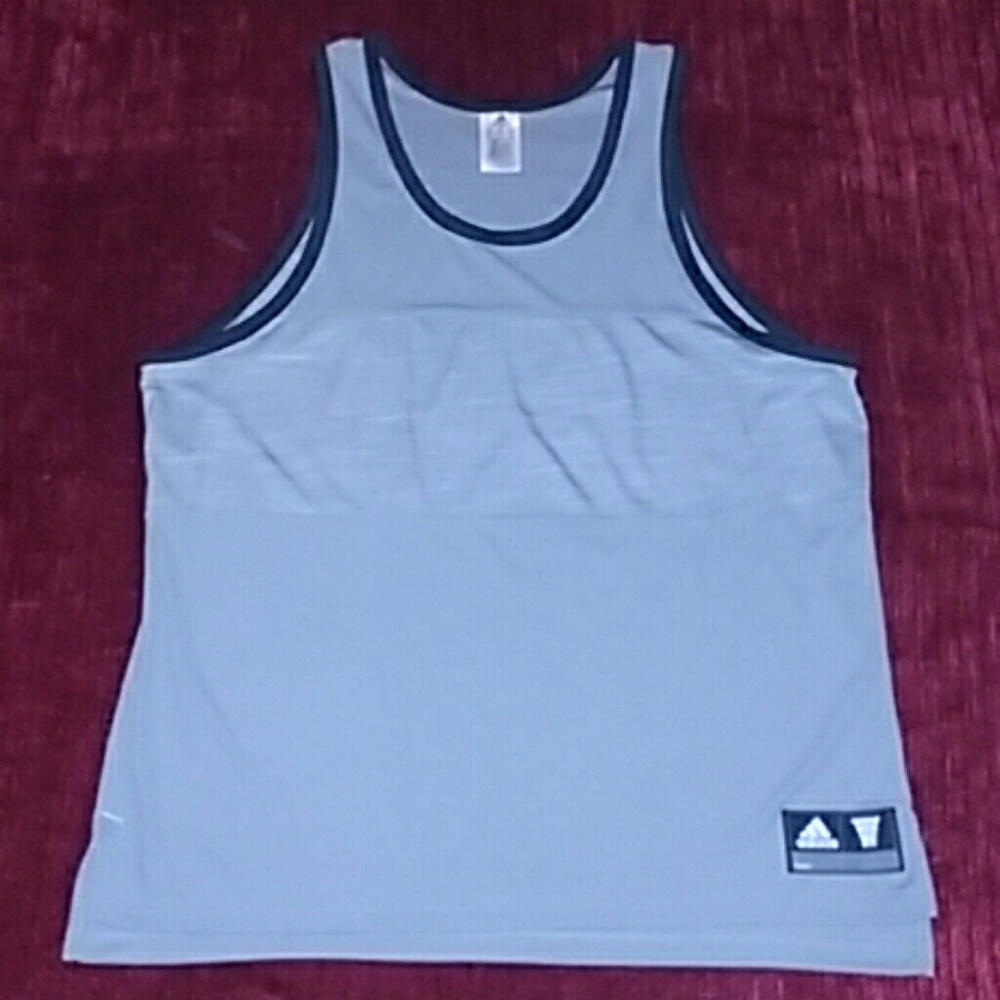 Adidas Men's Sleeveless Sport Shirt