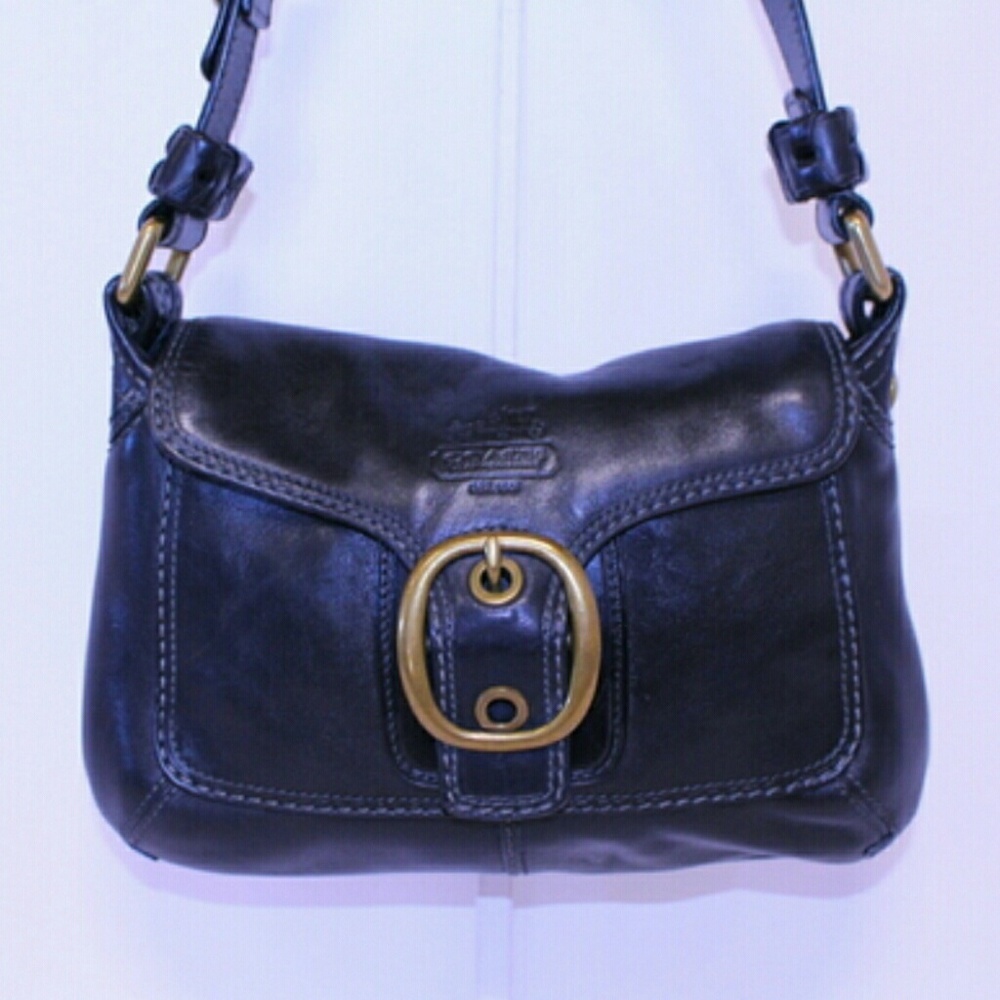 Coach Chelsea Black Leather Purse