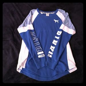 Victoria's Secret Pink varsity crew sweatshirt