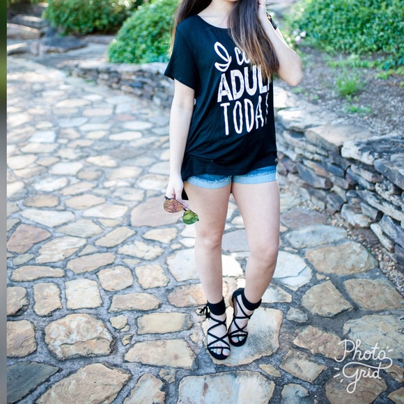 1 Size 6 Left Black Sandals - Picture 5 of 5