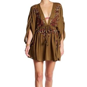 **Last Call** [Free People] Pretty Pineapple Dress