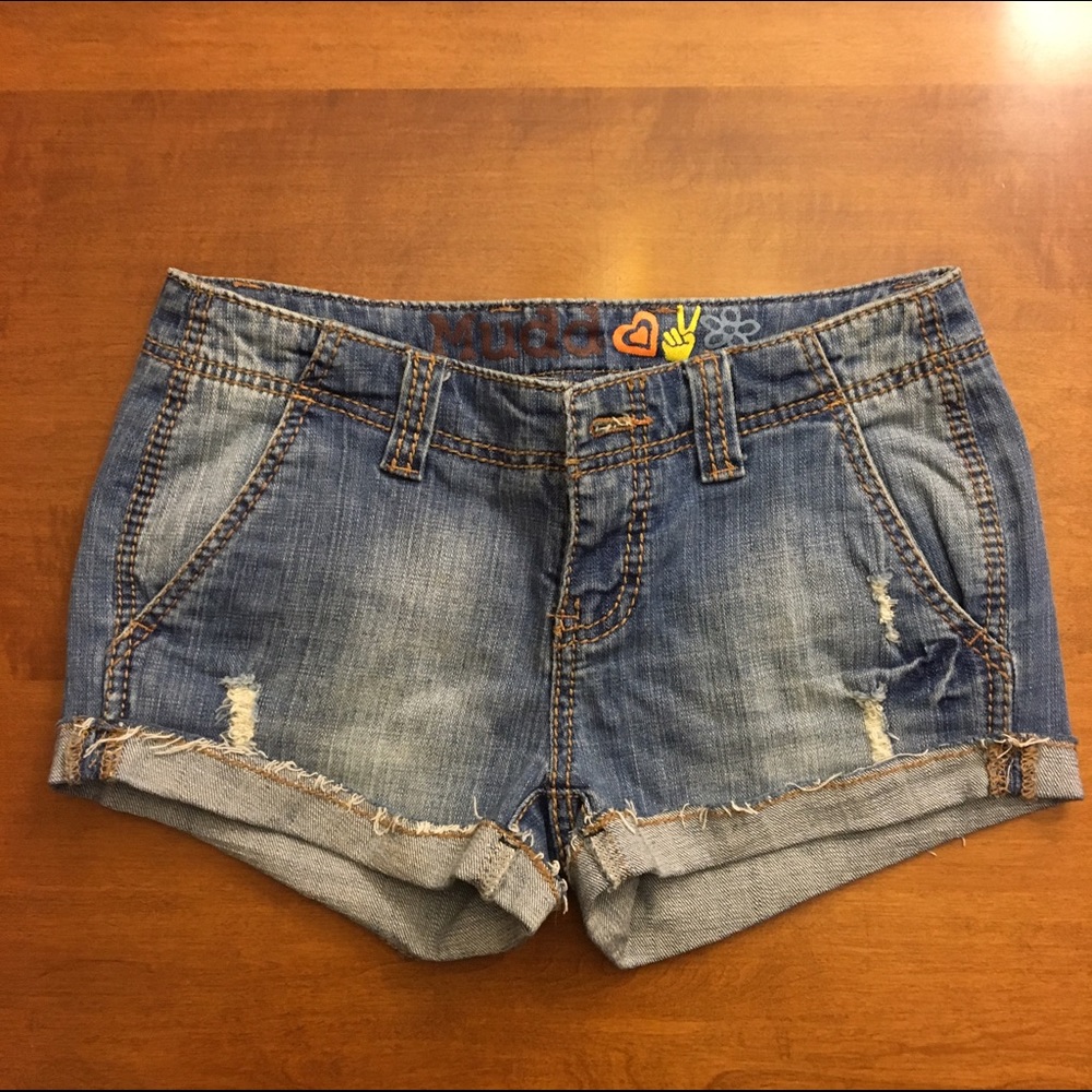 Mudd cut-off denim shorts