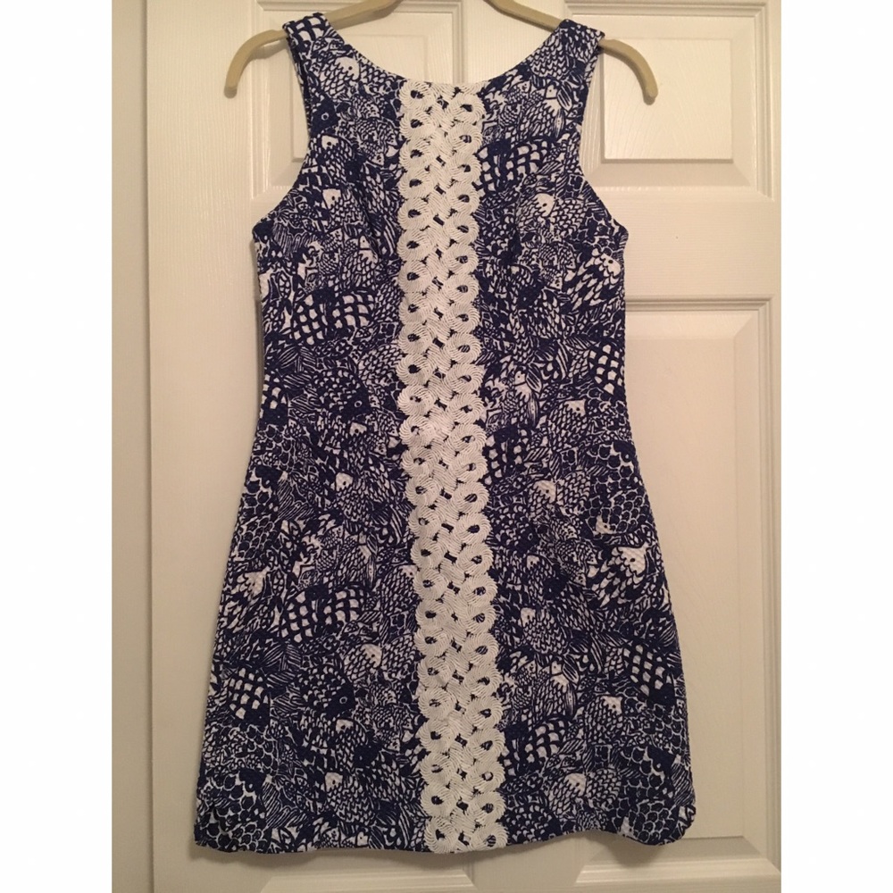 Lilly Pulitzer for Target Navy shift Dress Size 6