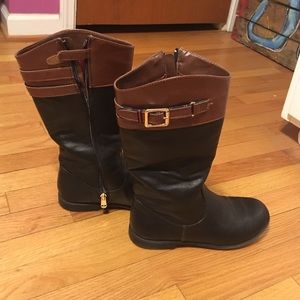 Two tone Tommy Hilfiger boots