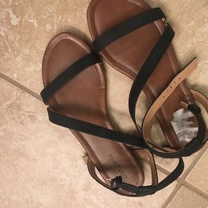 Black sandals