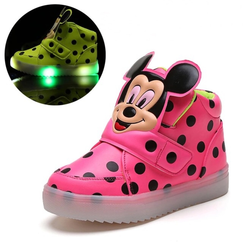 Mickey led sneakers - Picture 3 of 4