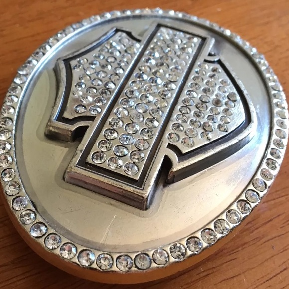 Harley-Davidson Accessories - Harley Davidson Bling Bar & Shield Belt Buckle