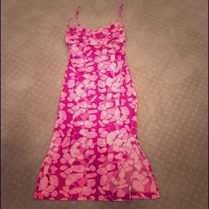 BCBGMaxAzria fitted spaghetti strap dress sz XS