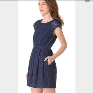 Madewell blue dress!