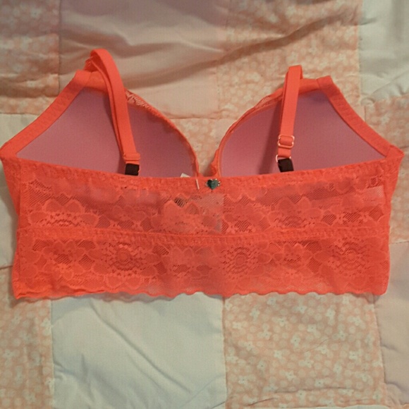 NWT SM PINK LACE BRALETTE VICTORIA'S SECRET - Picture 3 of 7
