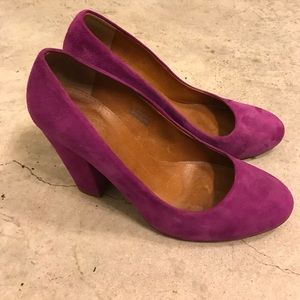 Madewell Suede Heels