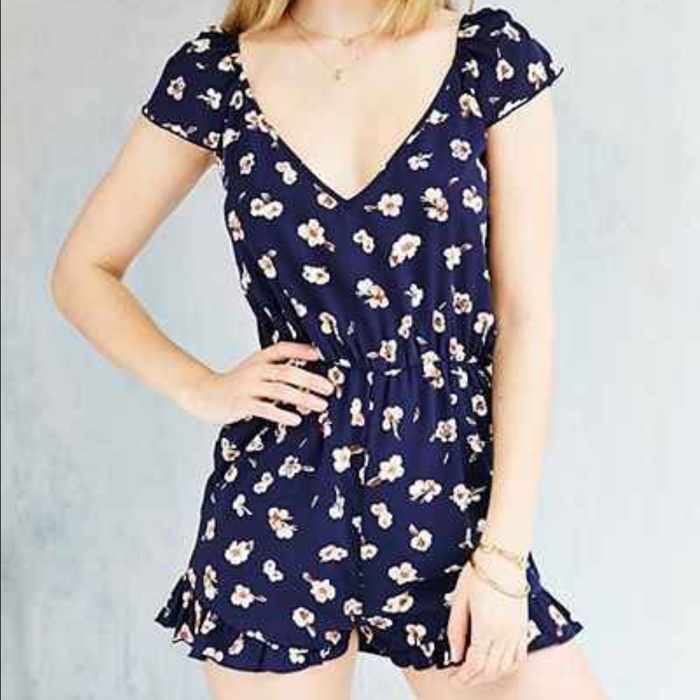 Pins And Needles Flutter Romper - image 1