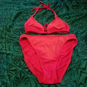 Sunset Separates Red Bikini