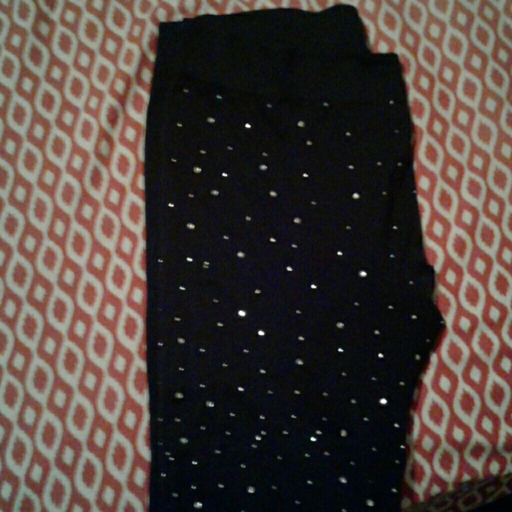Bling nylon leggings
