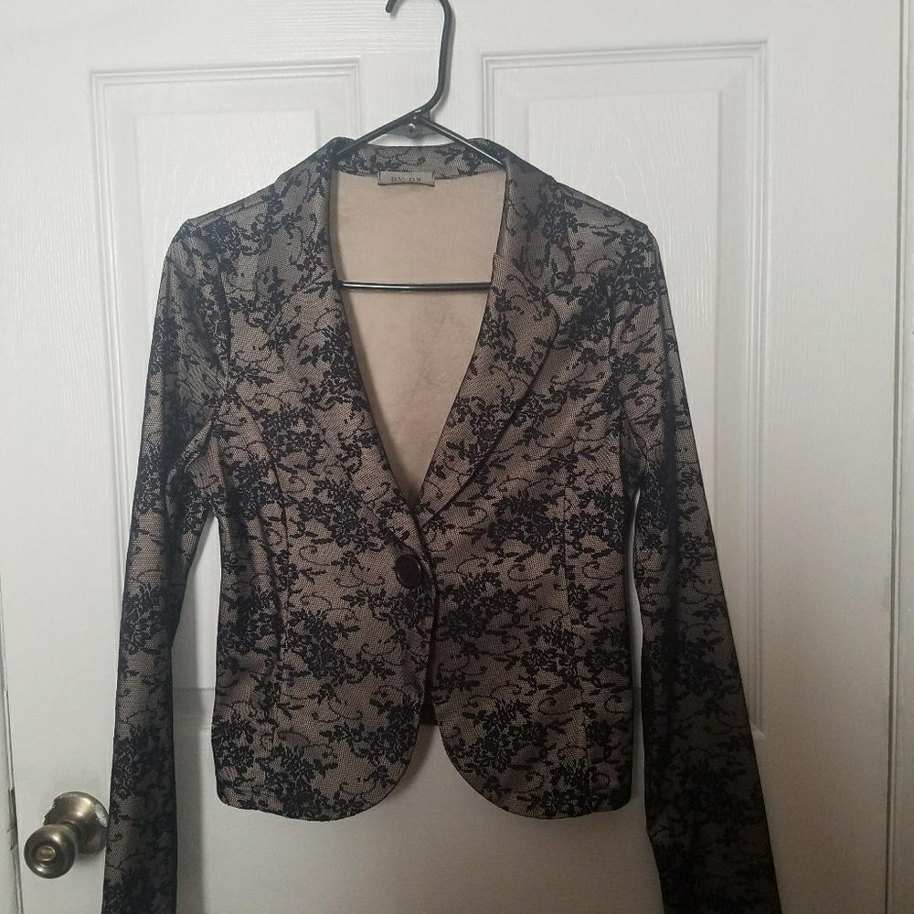 Lace blazer