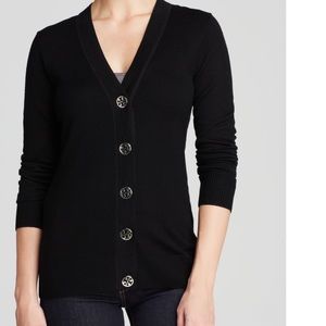 Tory Burch Simone Merino Wool cardigan