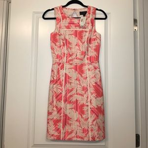 Jcrew Tropical Sheath Dress