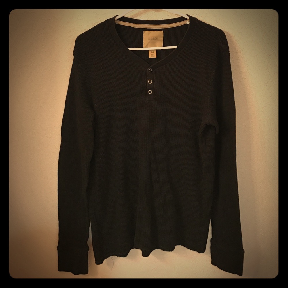 Urban Outfitters Thermal Henley