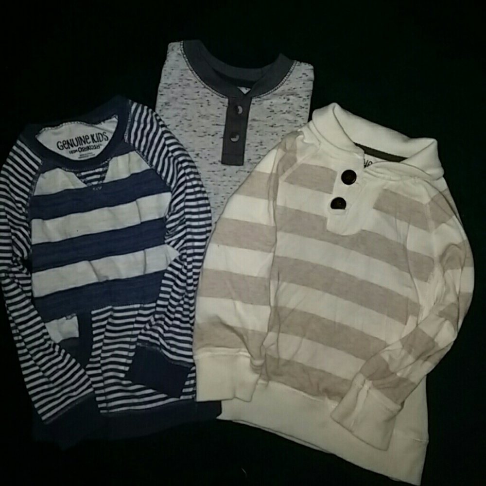 Bundle long sleeve 3t boy's!