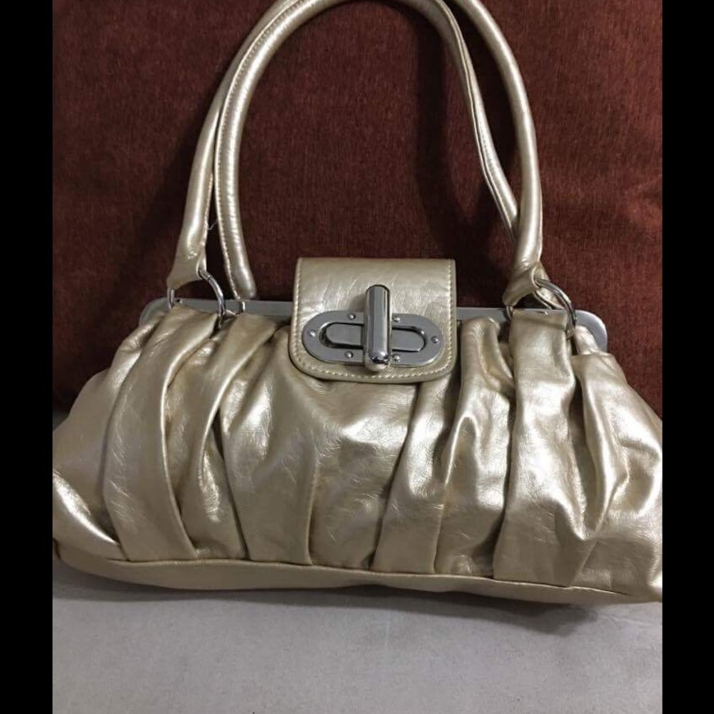 Express Gold Handbag