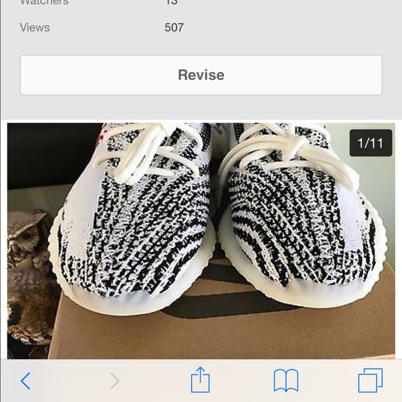 Yeezy Zebra V2 CP9654
