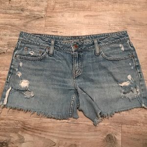 Women's denim shorts