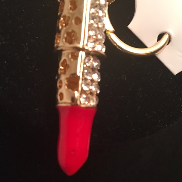 💄Crystal Lipstick Keyring/Handbag Charm💄 - Picture 5 of 5