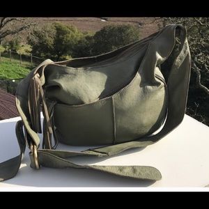 Handbag by Anthropologie.