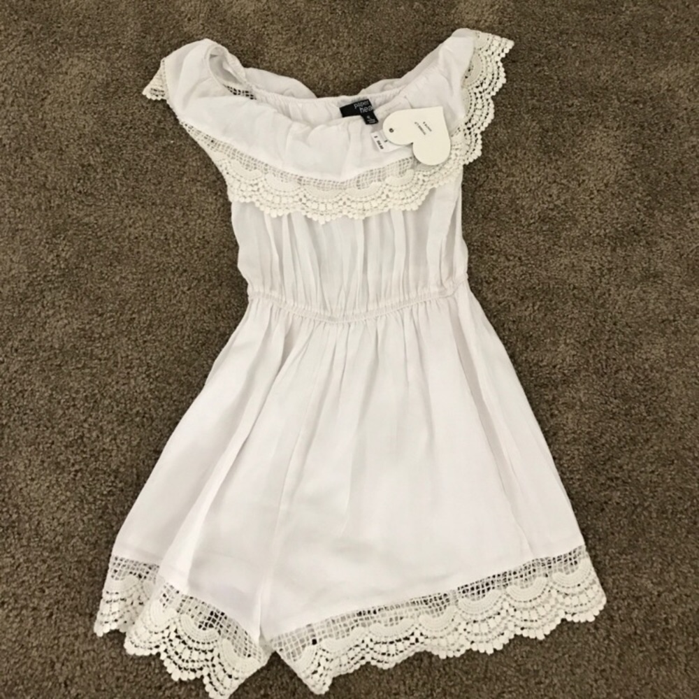 White Romper