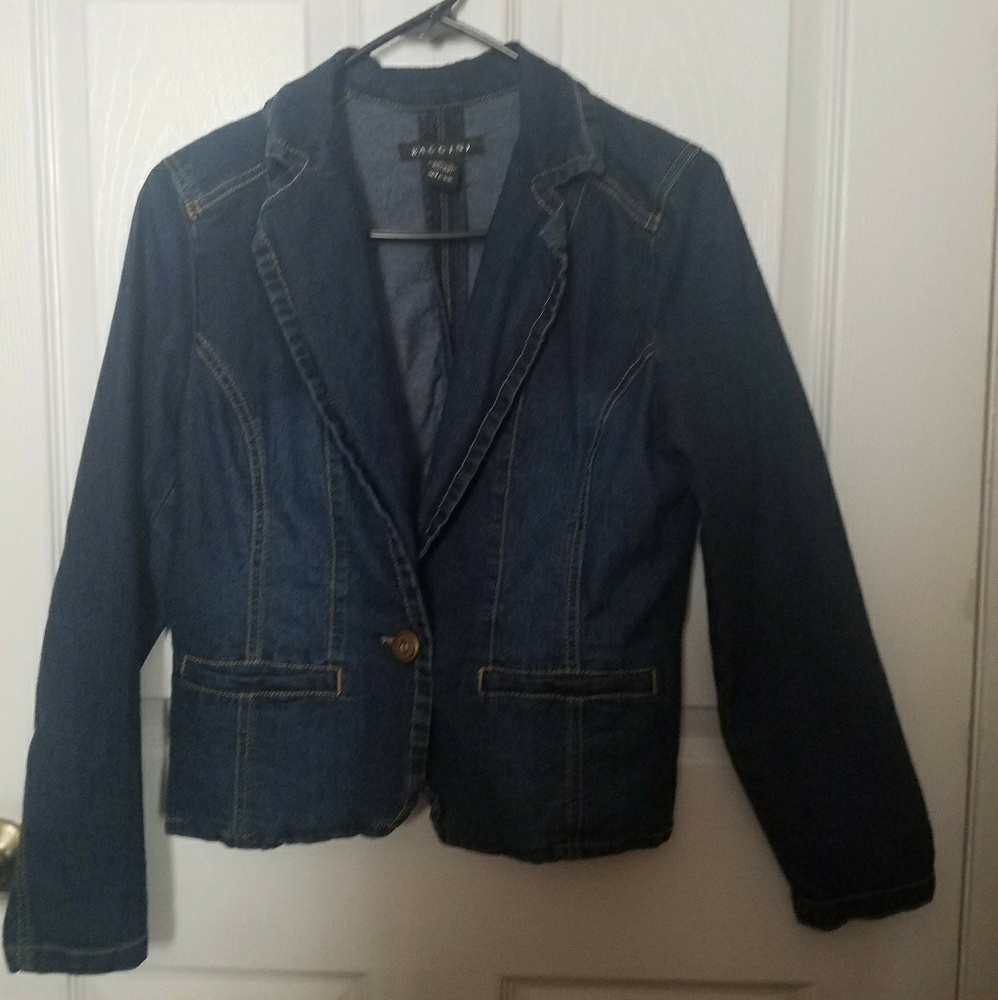 Denim blazer