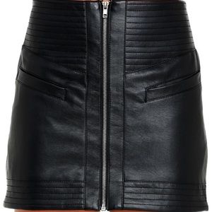 Jack by BB Dakota Collins Vegan Leather Mini Skirt