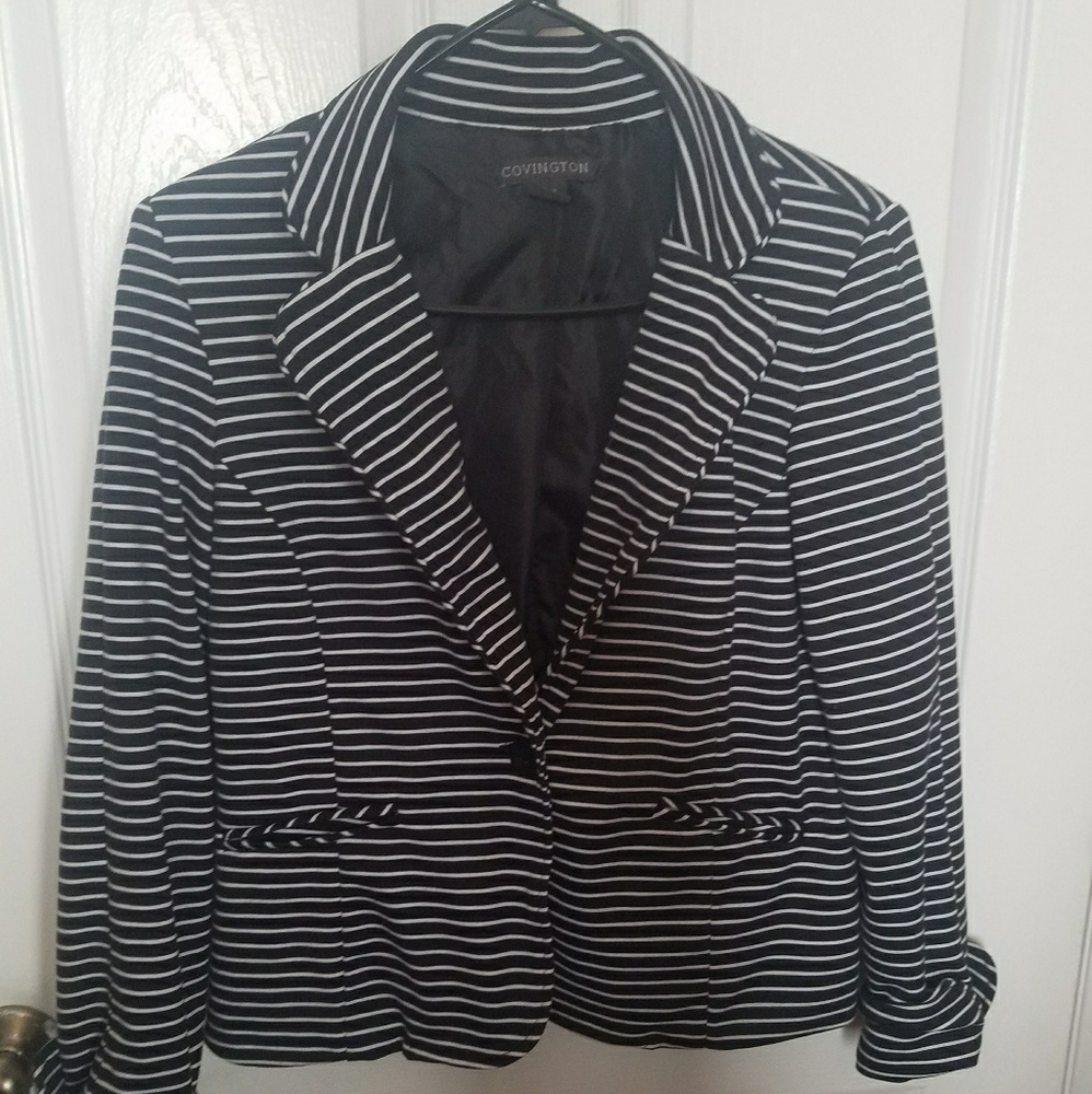 Stripe blazer