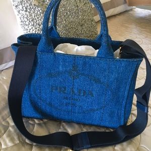 Denim PRADA bag😍 FOR JAN💕