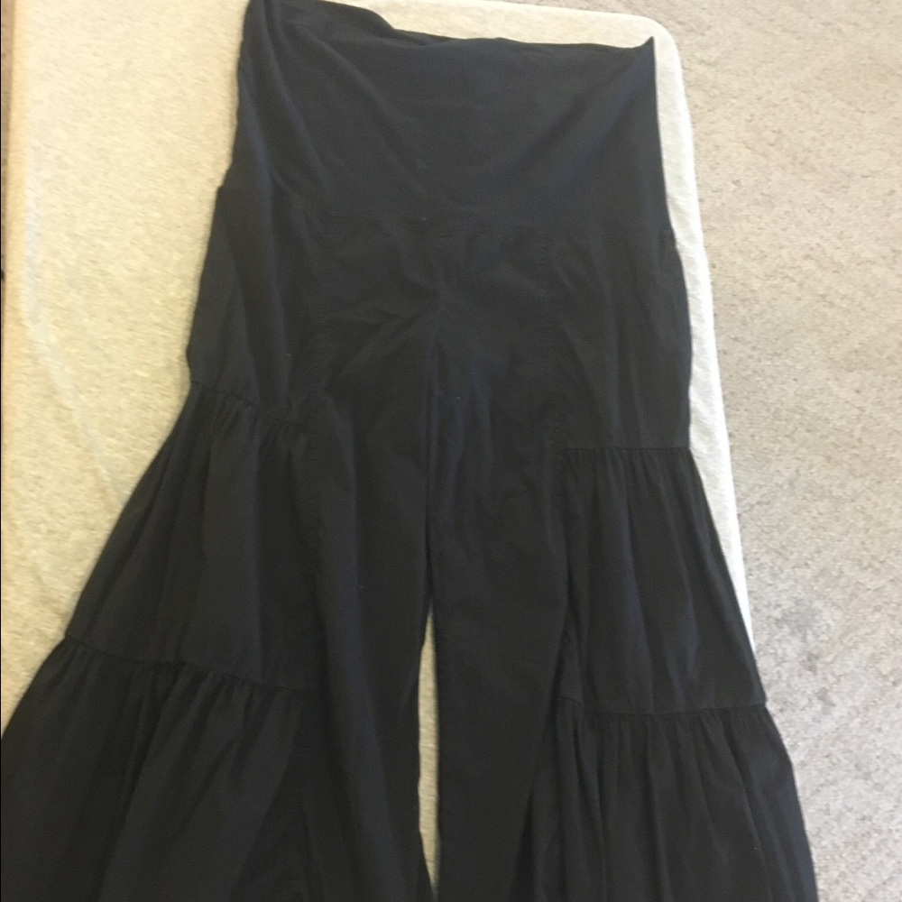 XCVI Cropped Side Tier Palazzo size XL