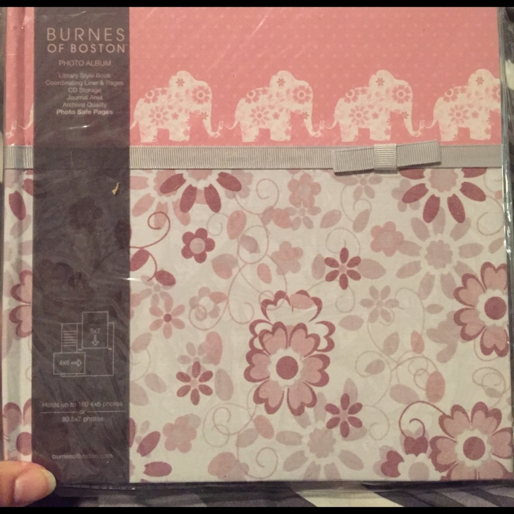 New baby girl photo album