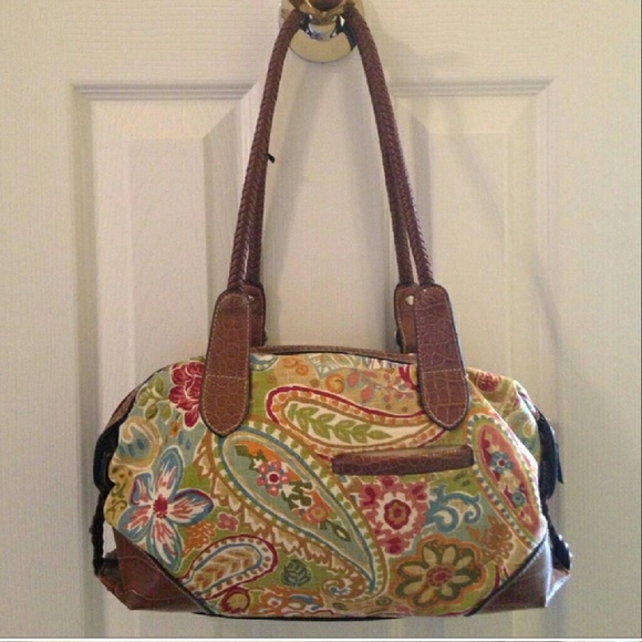 Rosetti canvas shoulder bag - Picture 2 of 4
