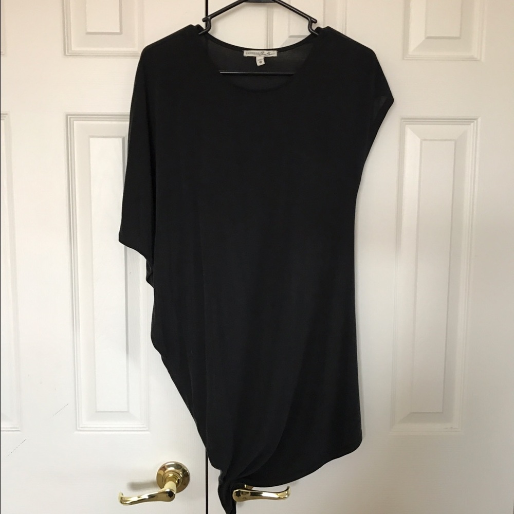 NWT express one xs asymmetric dress