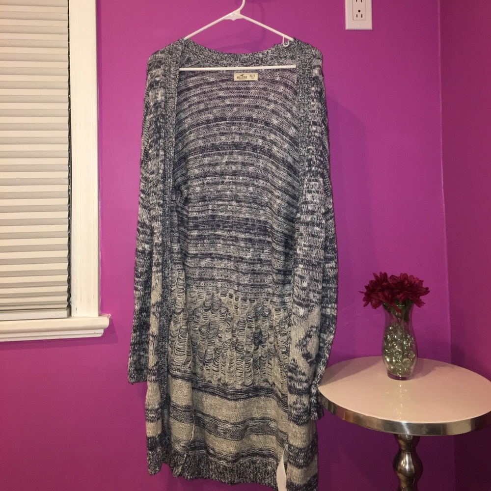 long sweater/cardigan