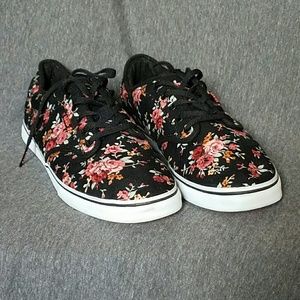 Floral Printed Vans Lo-Pro Women's shoes