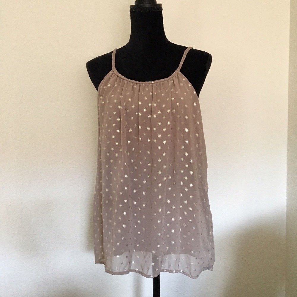 Paper Crane | Loose Fit | Tan and Gold |