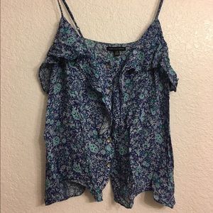 Floral tank top