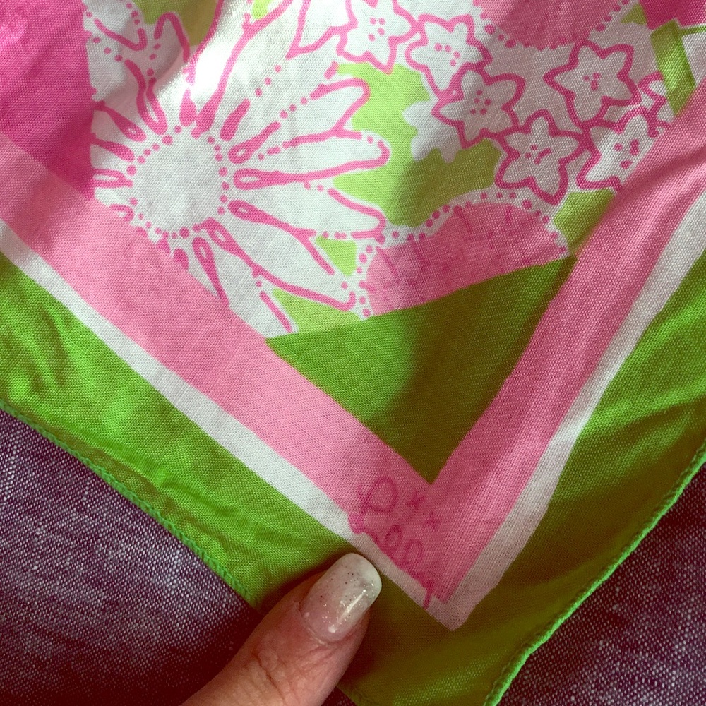 Lilly Pulitzer Scarf for Breast Cancer