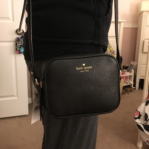 kate spade Bags Nwtkate Spade Black Double Zip Crossbody Poshmark