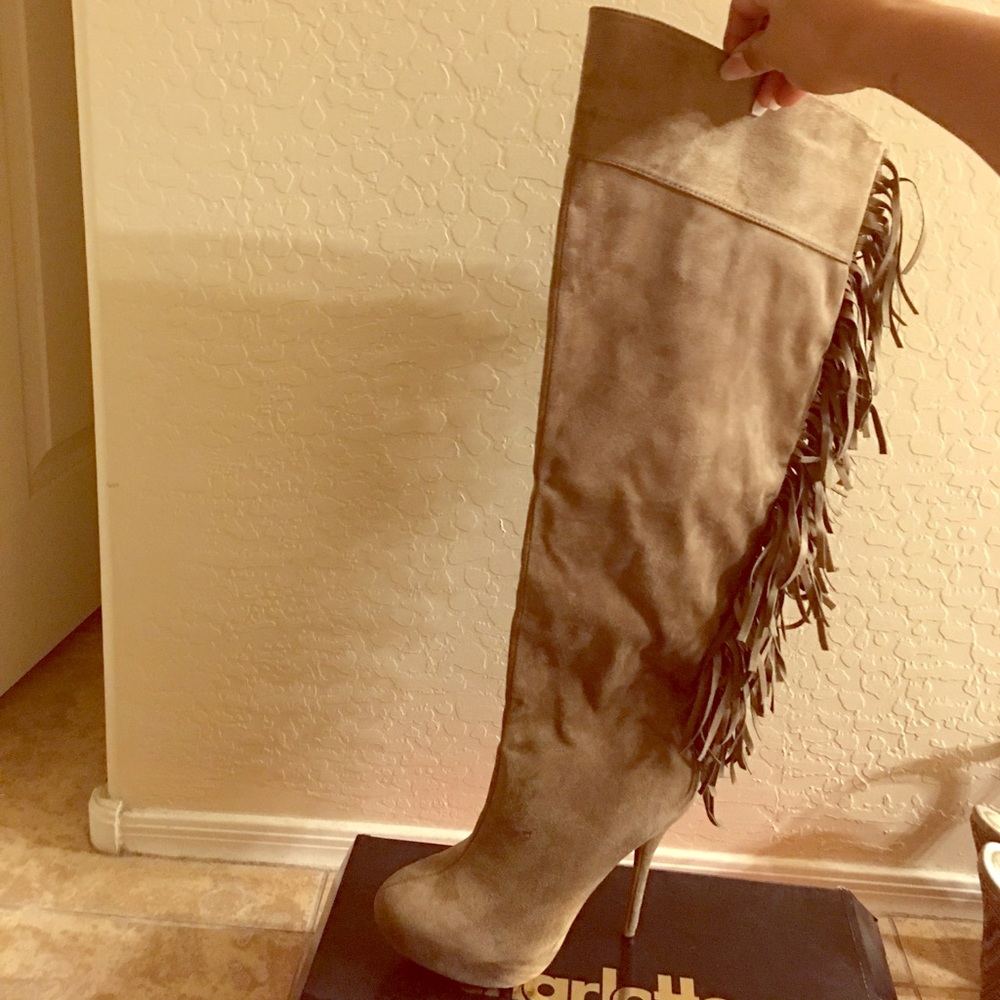 Brand new knee high boots