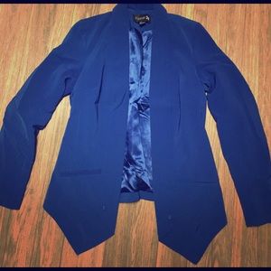 Royal blue blazer size small