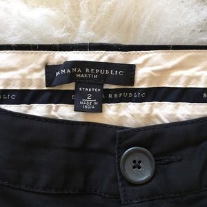 Banana Republic Capris | Sz 2 | Stretch | Black